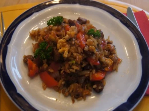 Asia-Wok mit Nürnberger Rostbratwürstchen - Rezept - Bild Nr. 13