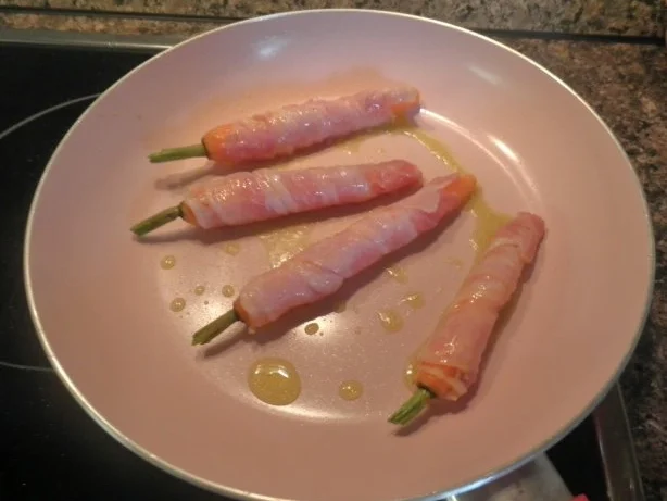 Rezept: Karotten im Speckmantel ... Bild Nr. 9 Karotten im Speckmantel ... - Rezept - Bild Nr. 9