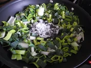 Wirsing - Porree - Kokos - Gemüse - Rezept