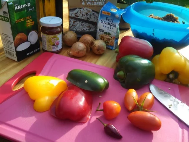 Rezept: Thai Fried Rice mit Schwein Bild Nr. 4 Thai Fried Rice mit Schwein - Rezept - Bild Nr. 4