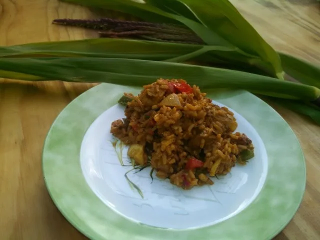 Rezept: Thai Fried Rice mit Schwein Thai Fried Rice mit Schwein - Rezept