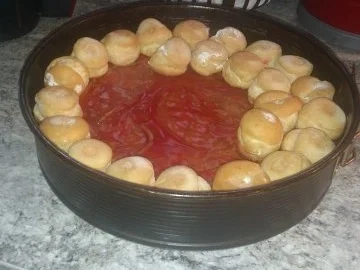 Rezept: Rote Grütze Torte mit Miniwindbeutel Bild Nr. 2 Rote Grütze Torte mit Miniwindbeutel - Rezept - Bild Nr. 2