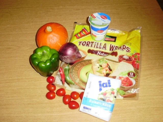 Kürbis Wrap - Rezept - Bild Nr. 2