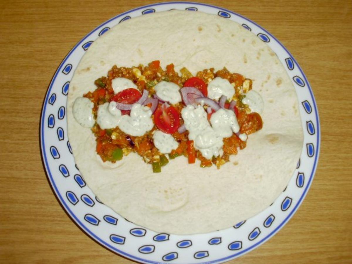 Kürbis Wrap - Rezept