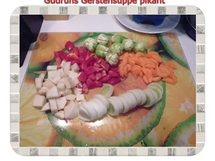 Rezept: Suppe: Gerstensuppe pikant Bild Nr. 4 Suppe: Gerstensuppe pikant - Rezept - Bild Nr. 4