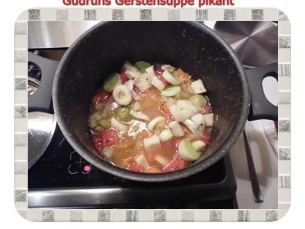 Rezept: Suppe: Gerstensuppe pikant Bild Nr. 7 Suppe: Gerstensuppe pikant - Rezept - Bild Nr. 7