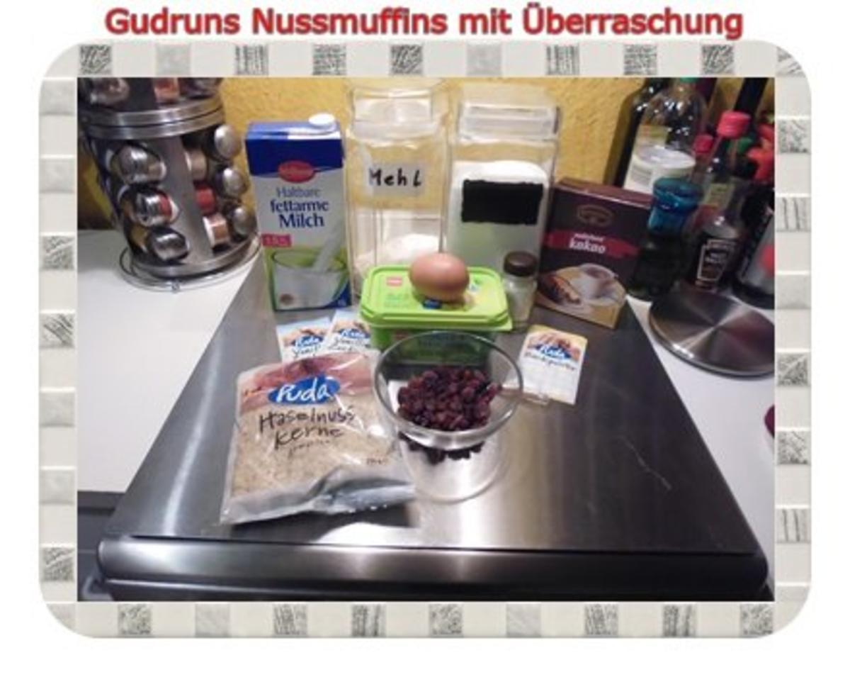 Muffins: Nussmuffins mit Überraschung - Rezept - Bild Nr. 3