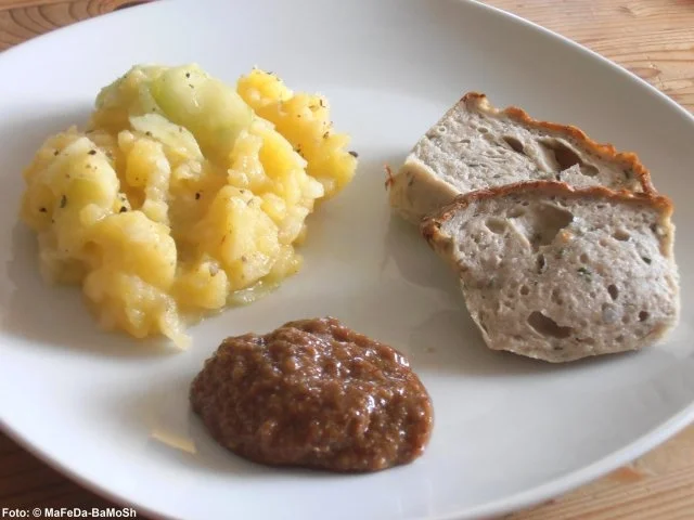 Rezept: Nur ein Servier-Vorschlag, nicht unbedingt ein "richtiges" Rezept. Bild Nr. 3 Nur ein Servier-Vorschlag, nicht unbedingt ein "richtiges" Rezept. - Rezept - Bild Nr. 3