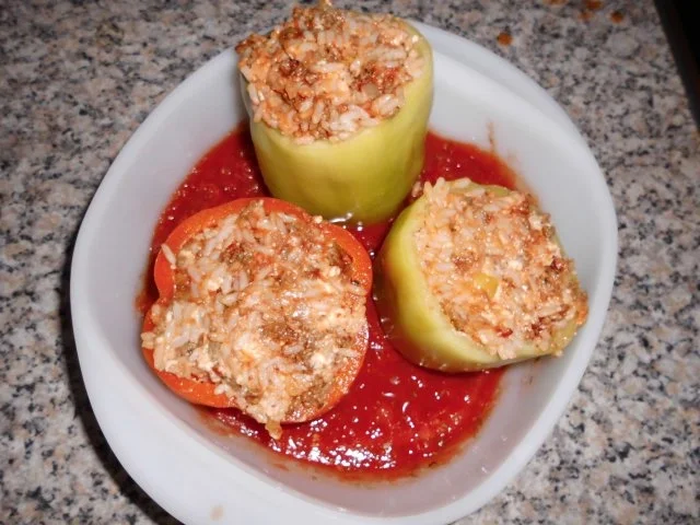 Paprikaschoten auf griechische Art>> - Rezept - Bild Nr. 10