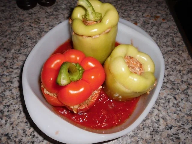 Paprikaschoten auf griechische Art>> - Rezept - Bild Nr. 11