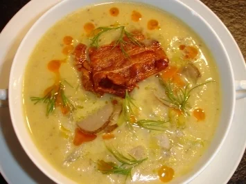 Rezept: Topinambursuppe mit Wurzelgemüse Bild Nr. 3 Topinambursuppe mit Wurzelgemüse - Rezept - Bild Nr. 3