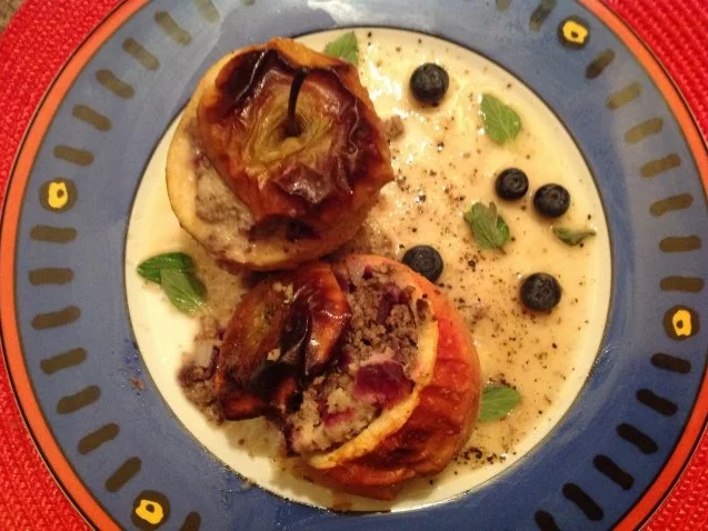 Rezept: Pikante Bratäpfel Bild Nr. 3 Pikante Bratäpfel - Rezept - Bild Nr. 3