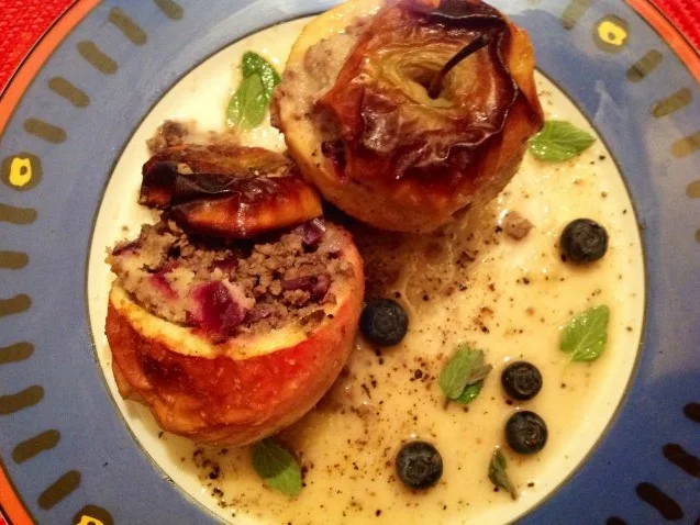 Rezept: Pikante Bratäpfel Bild Nr. 4 Pikante Bratäpfel - Rezept - Bild Nr. 4