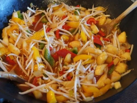 Rezept: Süß-saures-Wokgemüse Bild Nr. 9 Süß-saures-Wokgemüse - Rezept - Bild Nr. 9