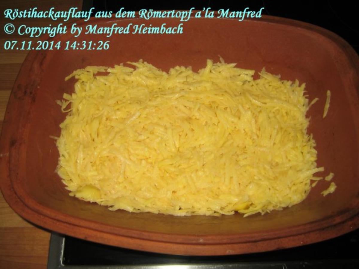 Auflauf – Röstihackauflauf aus dem Römertopf a’la Manfred - Rezept - Bild Nr. 10
