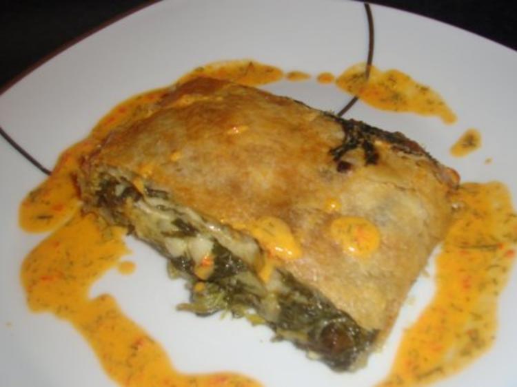 SPINATSTRUDEL MIT SCHAFKÄSE - einfach - von archi1
