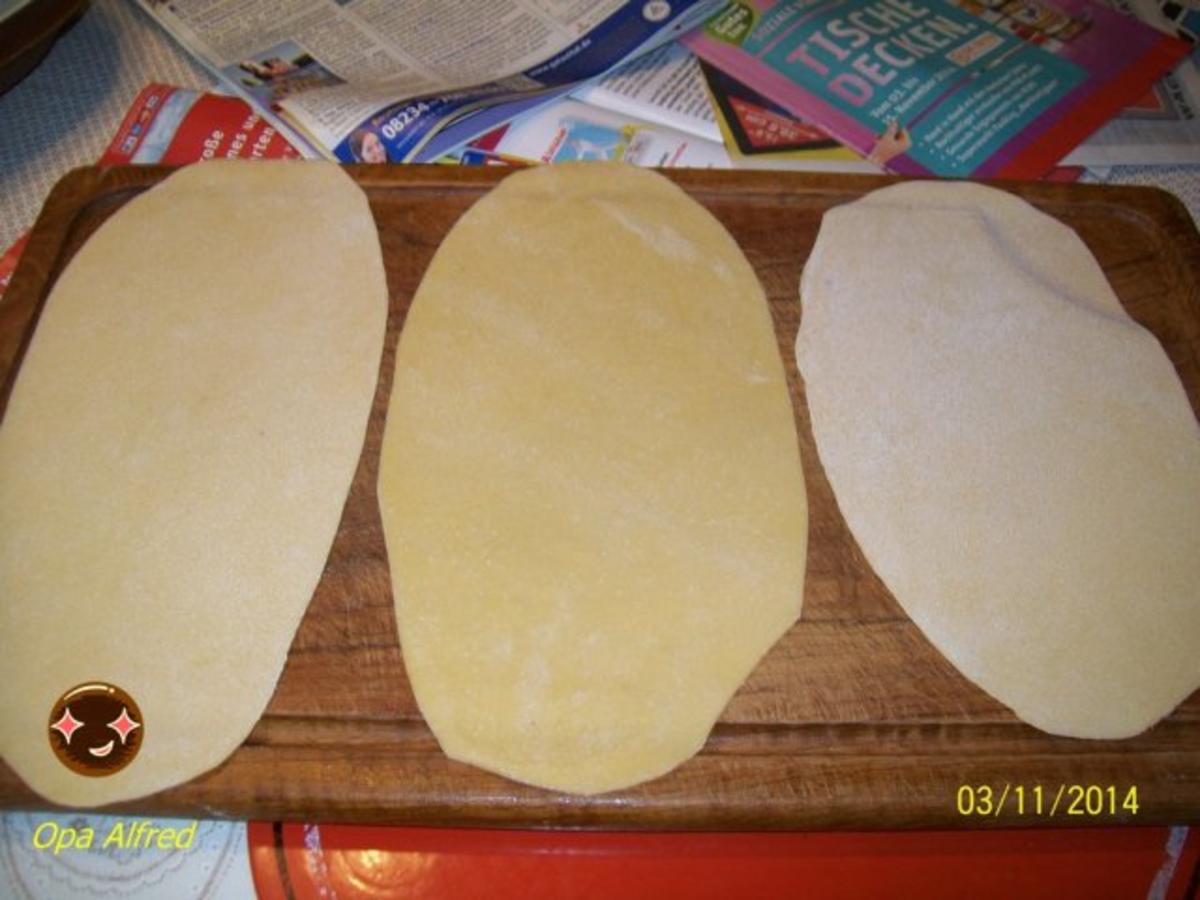 Pasta: Nudelplatten für Lasangne - Rezept