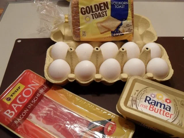 Toastmuffin mit Speck und Ei - Rezept - Bild Nr. 3