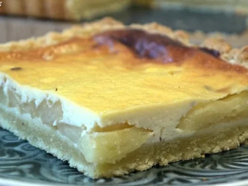 Apfel-Holunderblüten-Tarte - Rezept