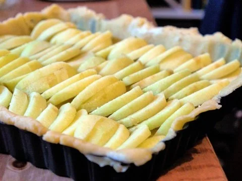 Apfel-Holunderblüten-Tarte - Rezept - Bild Nr. 7