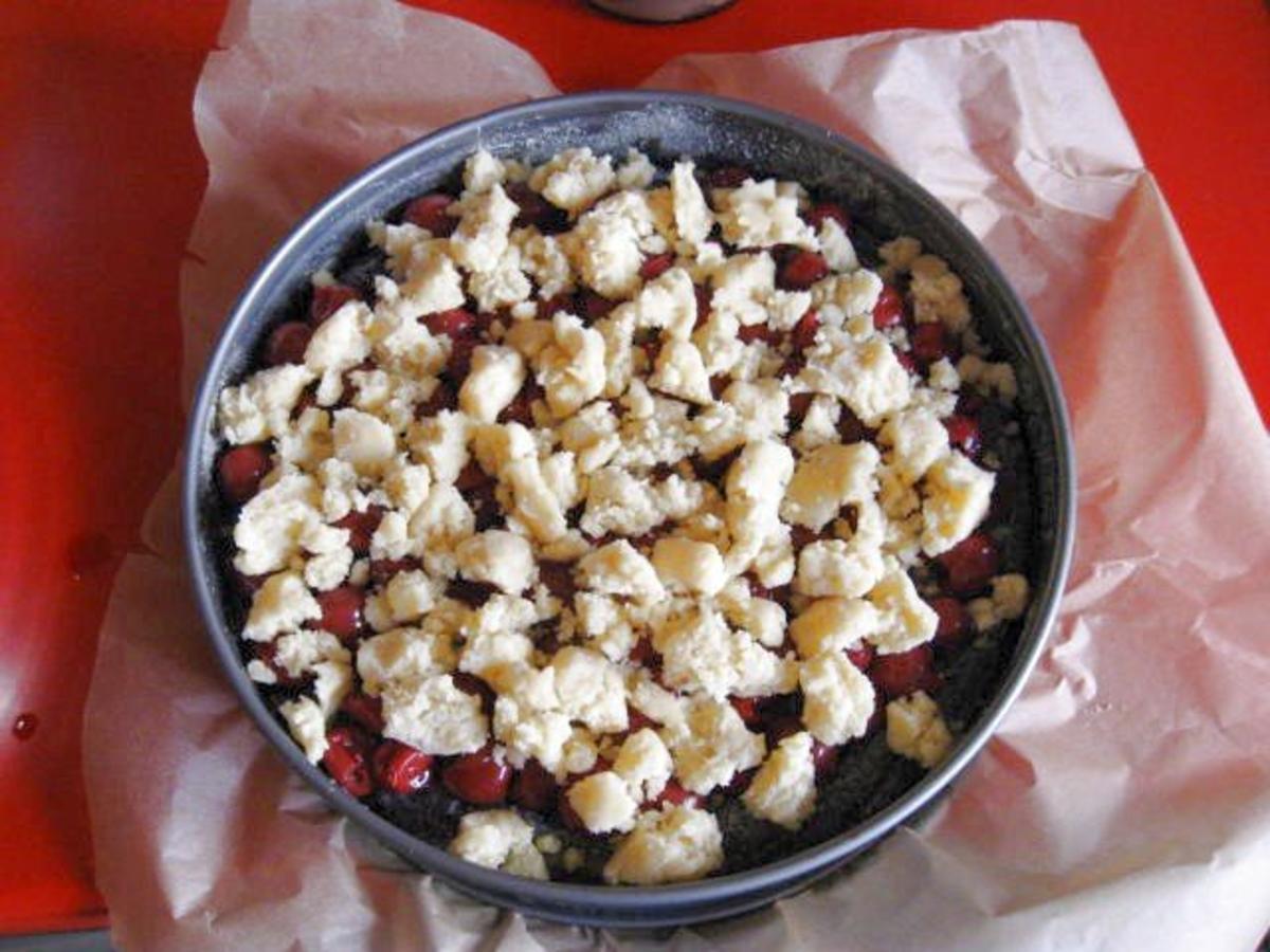 Mohn Kirsch Kuchen mit Streusel - einfach - von manschie