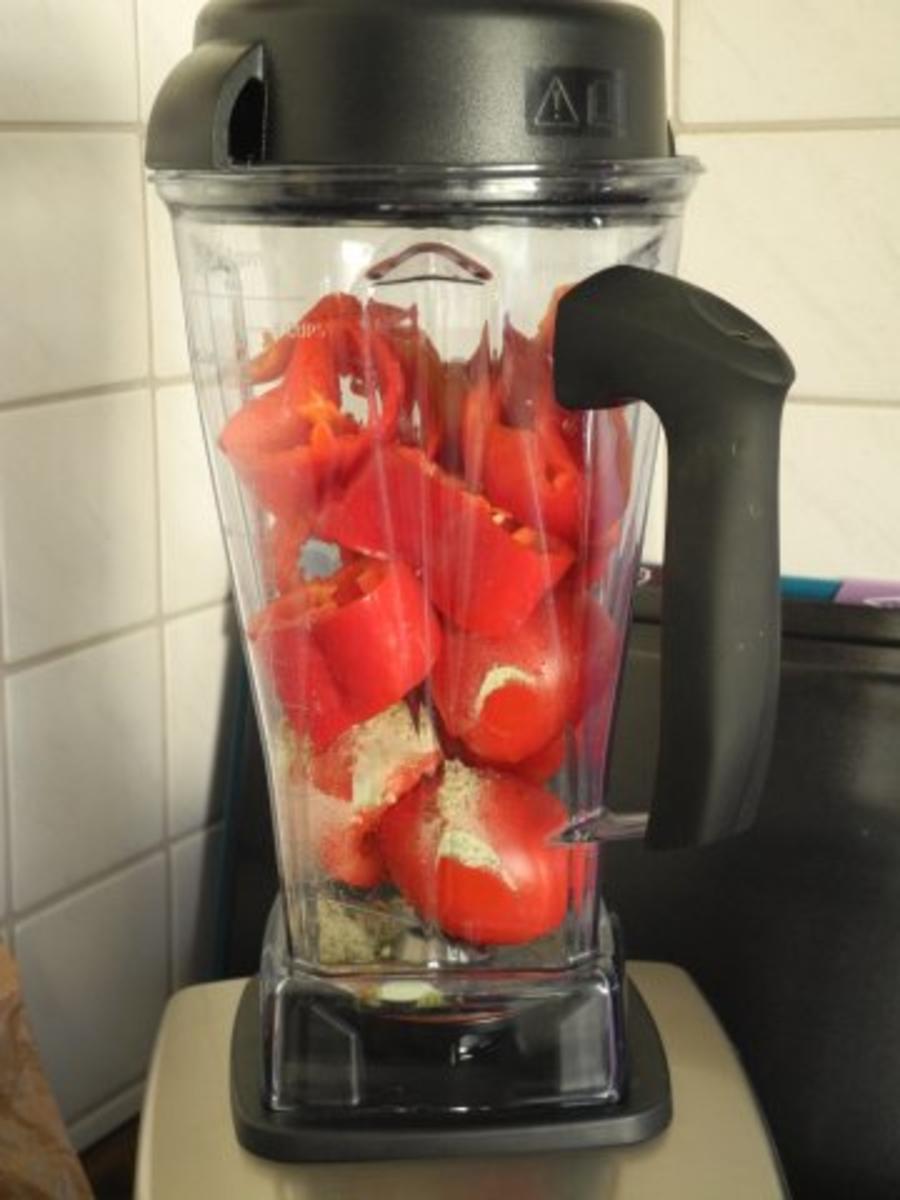 Warme Tomaten - Paprika - Sauce - Rezept - Bild Nr. 2