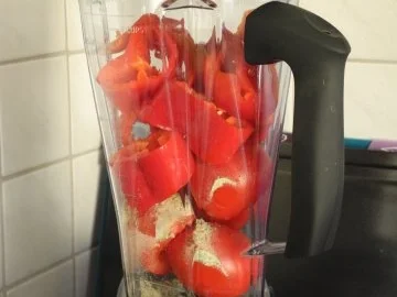 Warme Tomaten - Paprika - Sauce - Rezept - Bild Nr. 2