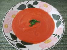 Warme Tomaten - Paprika - Sauce - Rezept