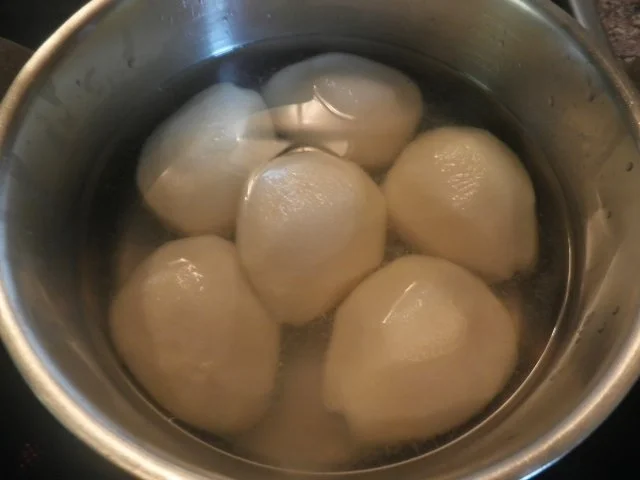 Kleiner Schokoladen - Birnen - Kuchen - Rezept - Bild Nr. 5