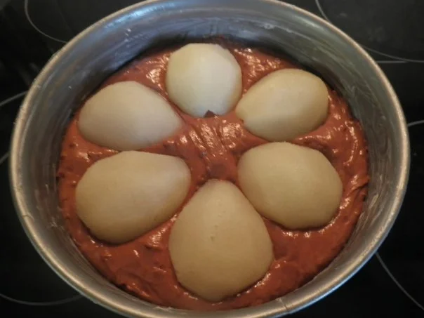Kleiner Schokoladen - Birnen - Kuchen - Rezept - Bild Nr. 14