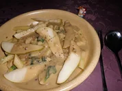 Penne auf Maronischaum á la "3klang">> - Rezept