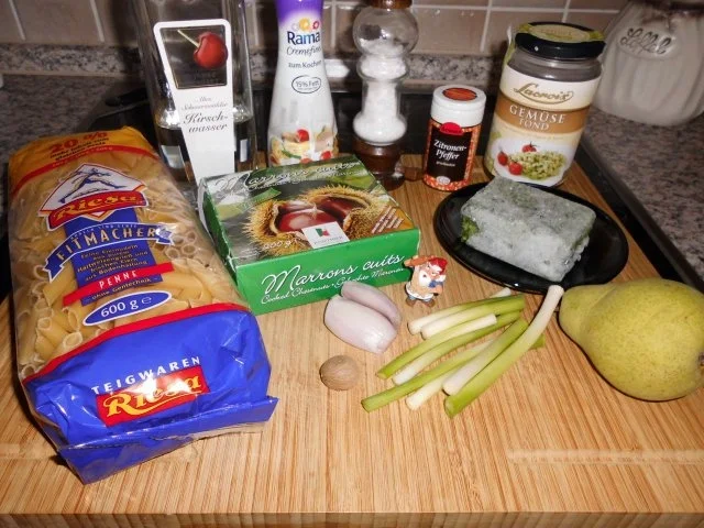 Rezept: Penne auf Maronischaum á la "3klang">> Bild Nr. 2 Penne auf Maronischaum á la "3klang">> - Rezept - Bild Nr. 2