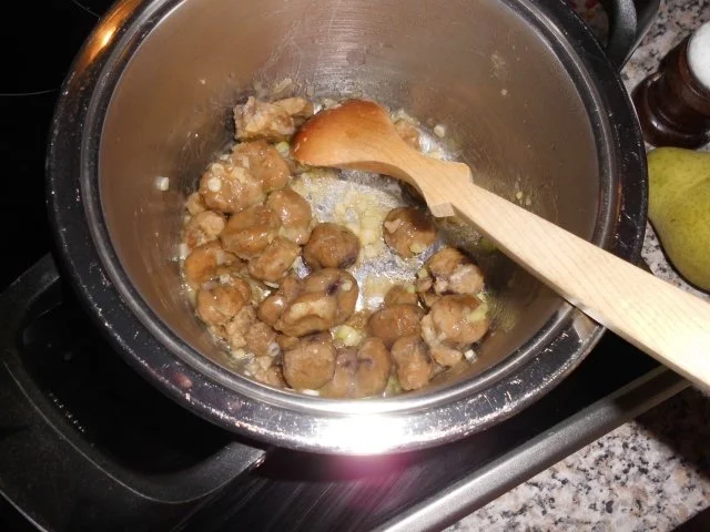 Rezept: Penne auf Maronischaum á la "3klang">> Bild Nr. 4 Penne auf Maronischaum á la "3klang">> - Rezept - Bild Nr. 4