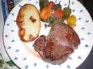 Fleisch: Angusfilet und Angussteak mit Backkartoffeln - Rezept