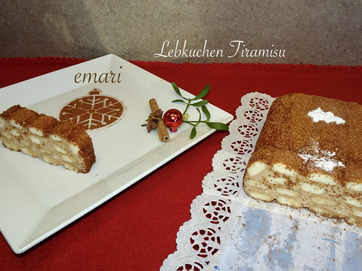 Rezept: weihnachtliches Lebkuchen Tiramisu Bild Nr. 15076 weihnachtliches Lebkuchen Tiramisu - Rezept - Bild Nr. 15076