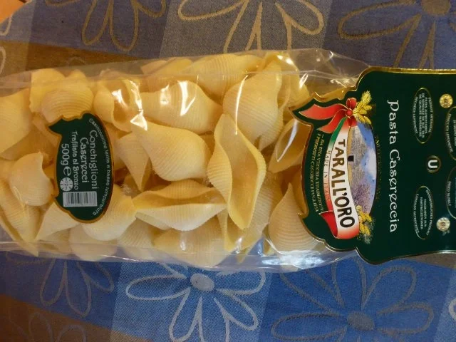 Rezept: Conchiglioni gefüllt mit würzigem Rosenkohl und mit Käse überbacken Bild Nr. 4 Conchiglioni gefüllt mit würzigem Rosenkohl und mit Käse überbacken - Rezept - Bild Nr. 4