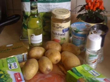 Rezept: Leo´s Lachscremesuppe Bild Nr. 2 Leo´s Lachscremesuppe - Rezept - Bild Nr. 2