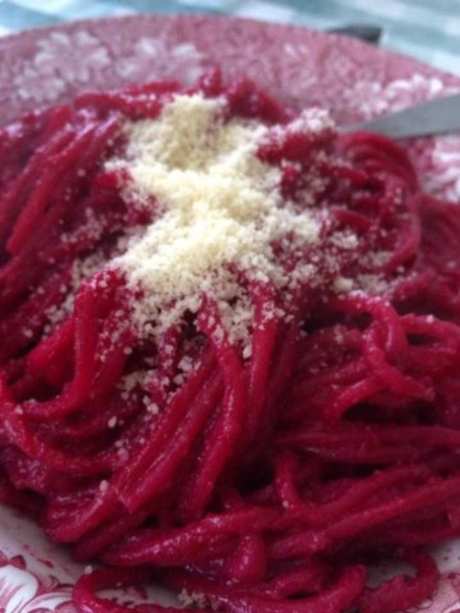 Rote Bete Spaghetti Rezept Mit Bild Kochbar De