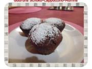 Muffins: Schoko-Cappuccino-Muffins mit Überraschung - Rezept