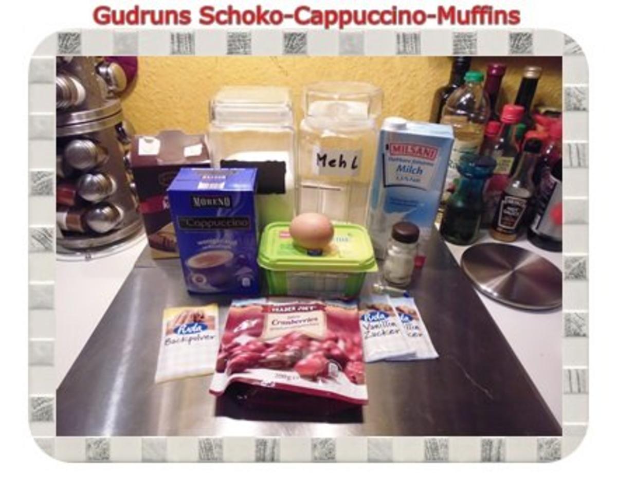Muffins: Schoko-Cappuccino-Muffins mit Überraschung - Rezept - Bild Nr. 2