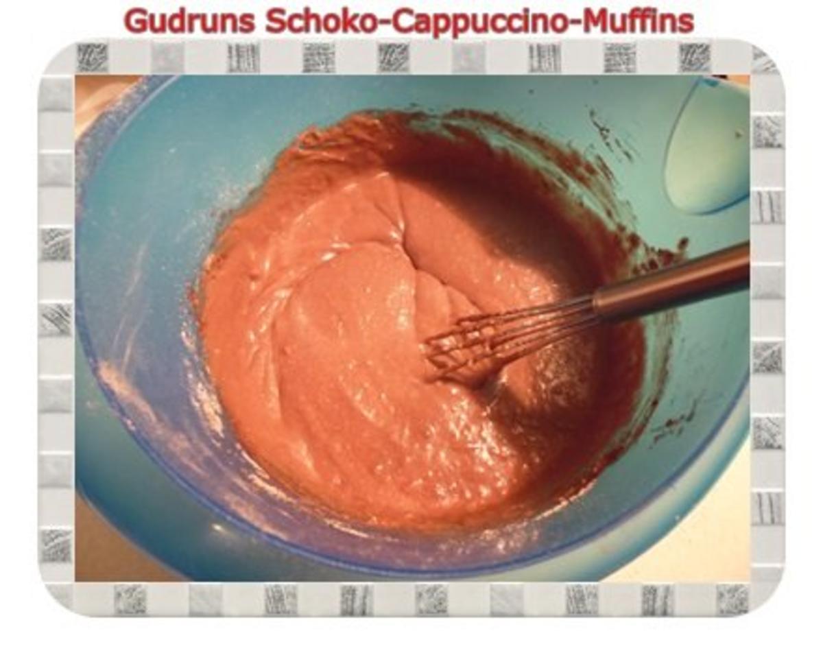 Muffins: Schoko-Cappuccino-Muffins mit Überraschung - Rezept - Bild Nr. 8