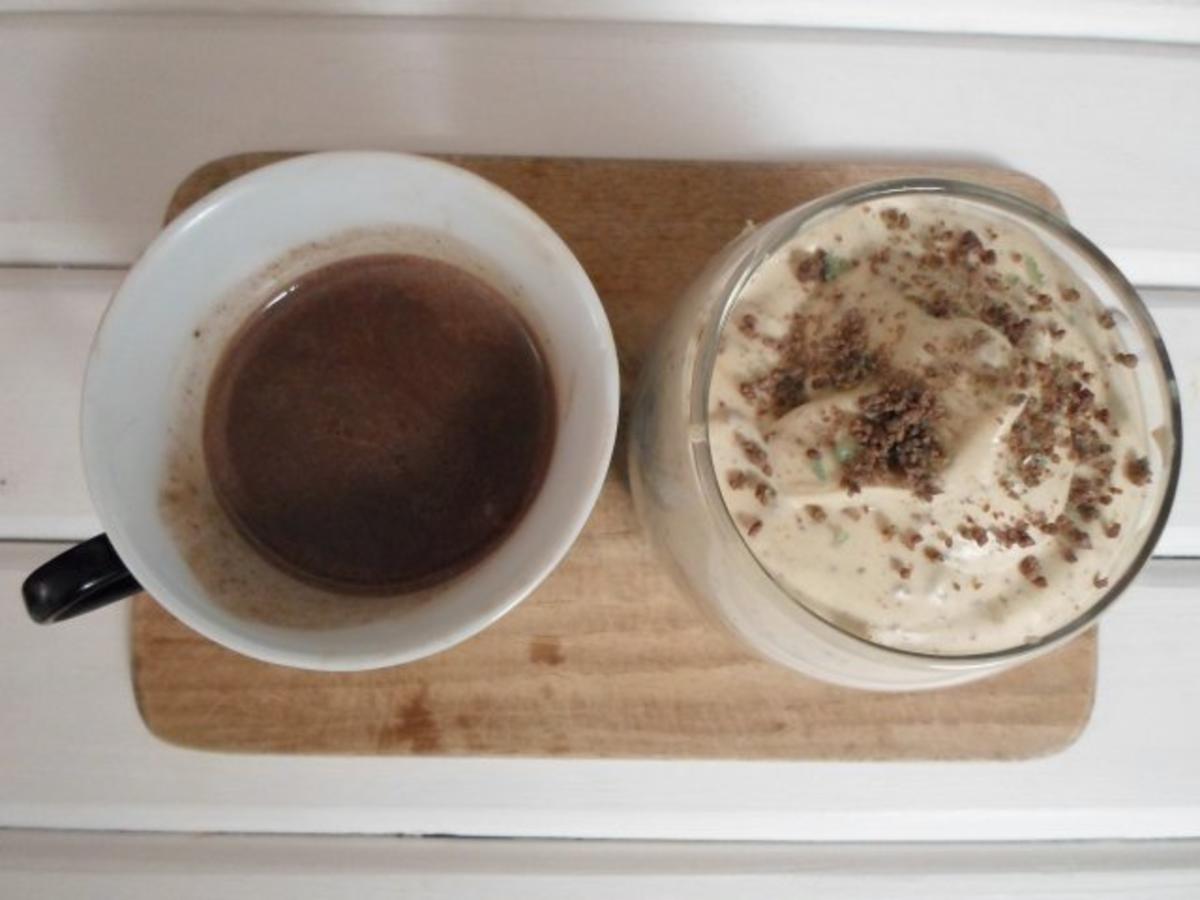 Bilder für Pfefferminz und Karamell Creme - Rezept