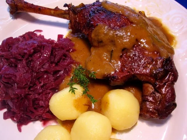 Gänsekeulen zum Martinstag - Rezept - Bild Nr. 8