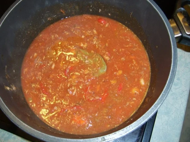 Bandnudeln mit Bohnen Thunfischsoße - Rezept - Bild Nr. 7