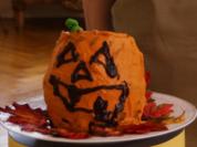 "3-D Halloween Kürbiskopf" - Rezept