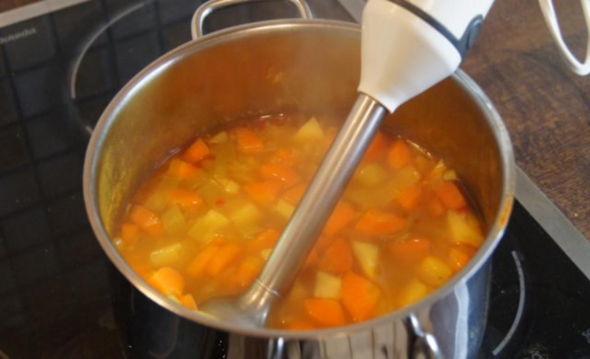 Curry-Gemüsesuppe mit Einlage - Rezept - Bild Nr. 11