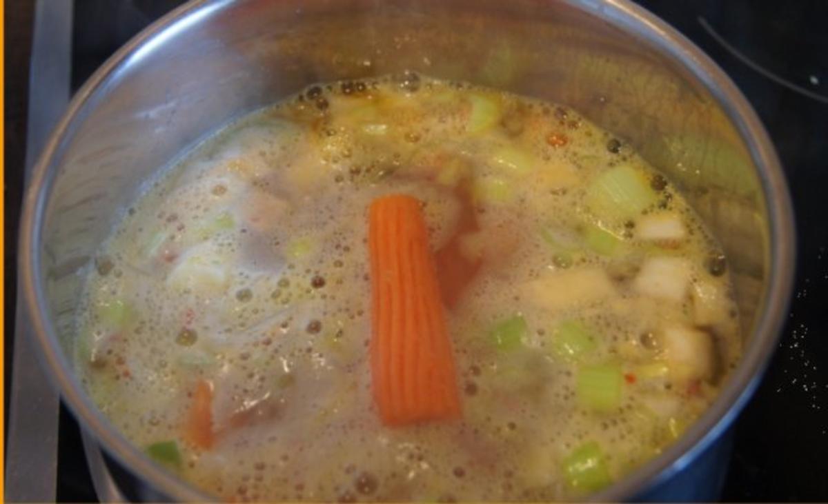 Curry-Gemüsesuppe mit Einlage - Rezept - Bild Nr. 6