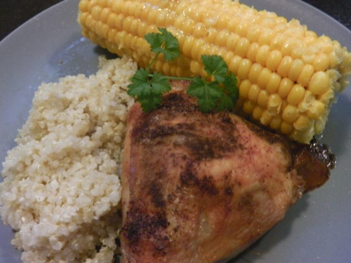 Hühnchen mit Mais "chicken and corn" - Rezept - Bild Nr. 3