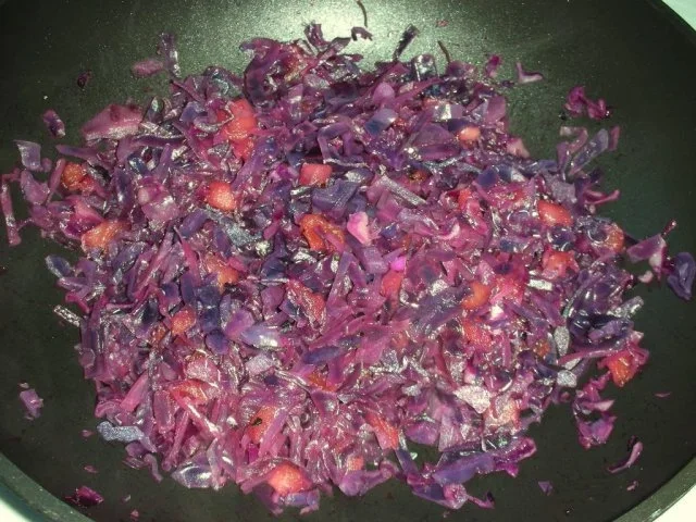 Rotkraut Kuchen mit Entenfleisch - Rezept - Bild Nr. 11