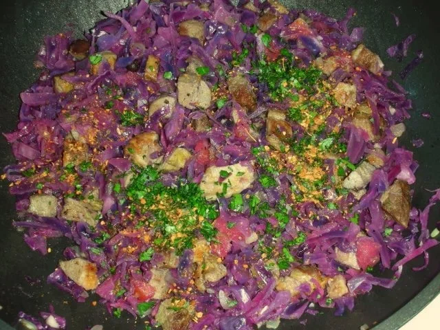 Rotkraut Kuchen mit Entenfleisch - Rezept - Bild Nr. 17